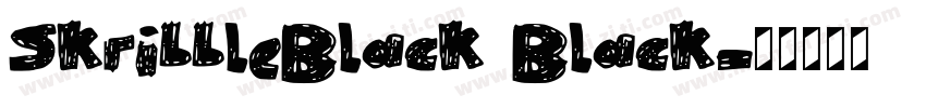 SkribbleBlack Black字体转换